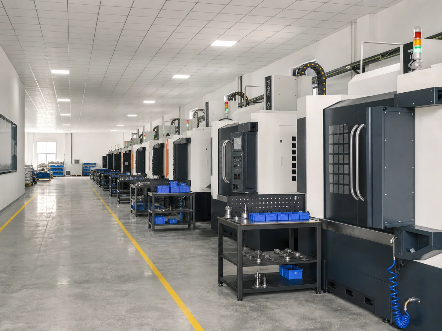 Precision manufacturing environment and equipment 2